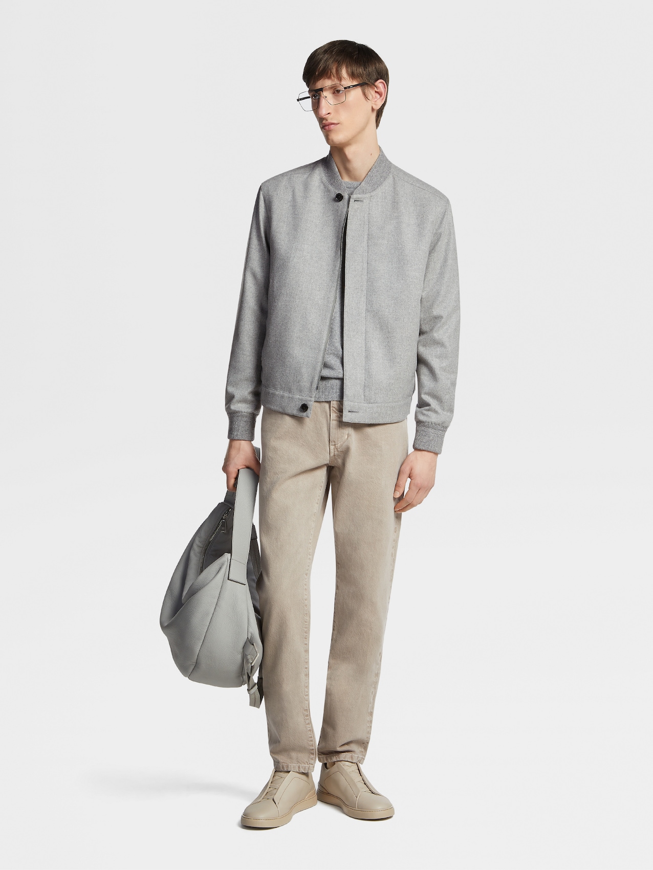 Oasi Cashmere Elements Blouson Fw Zegna Row