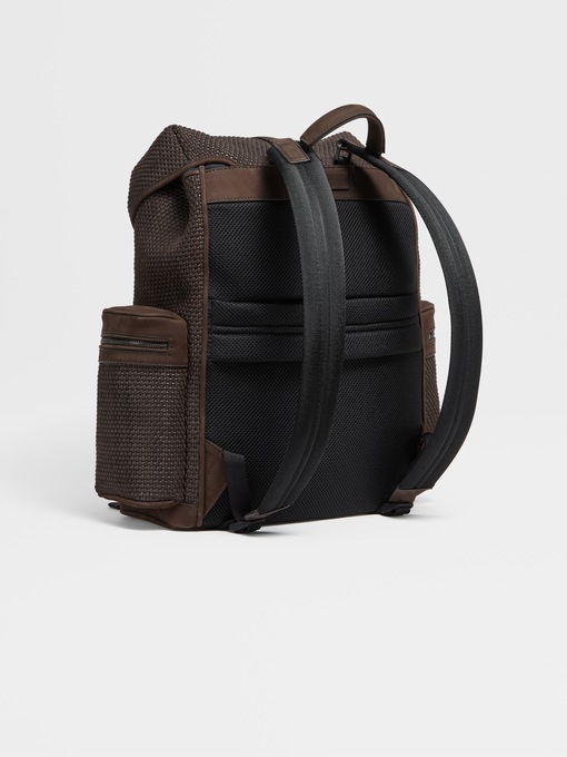 Dark Brown PELLETESSUTA™ Nubuck Special Backpack FW23 27883545