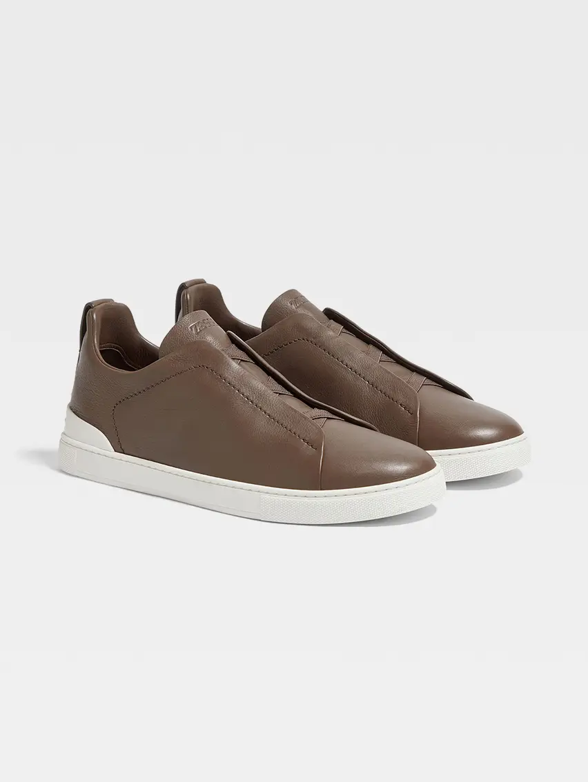 Brown Triple Stitch™ SECONDSKIN Sneakers