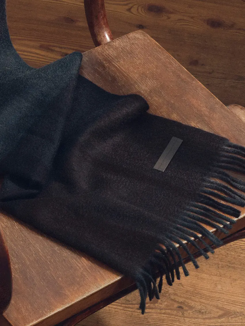 ZEGNA scarves crafted in fine wool, from the Fall Winter 2025 collection.