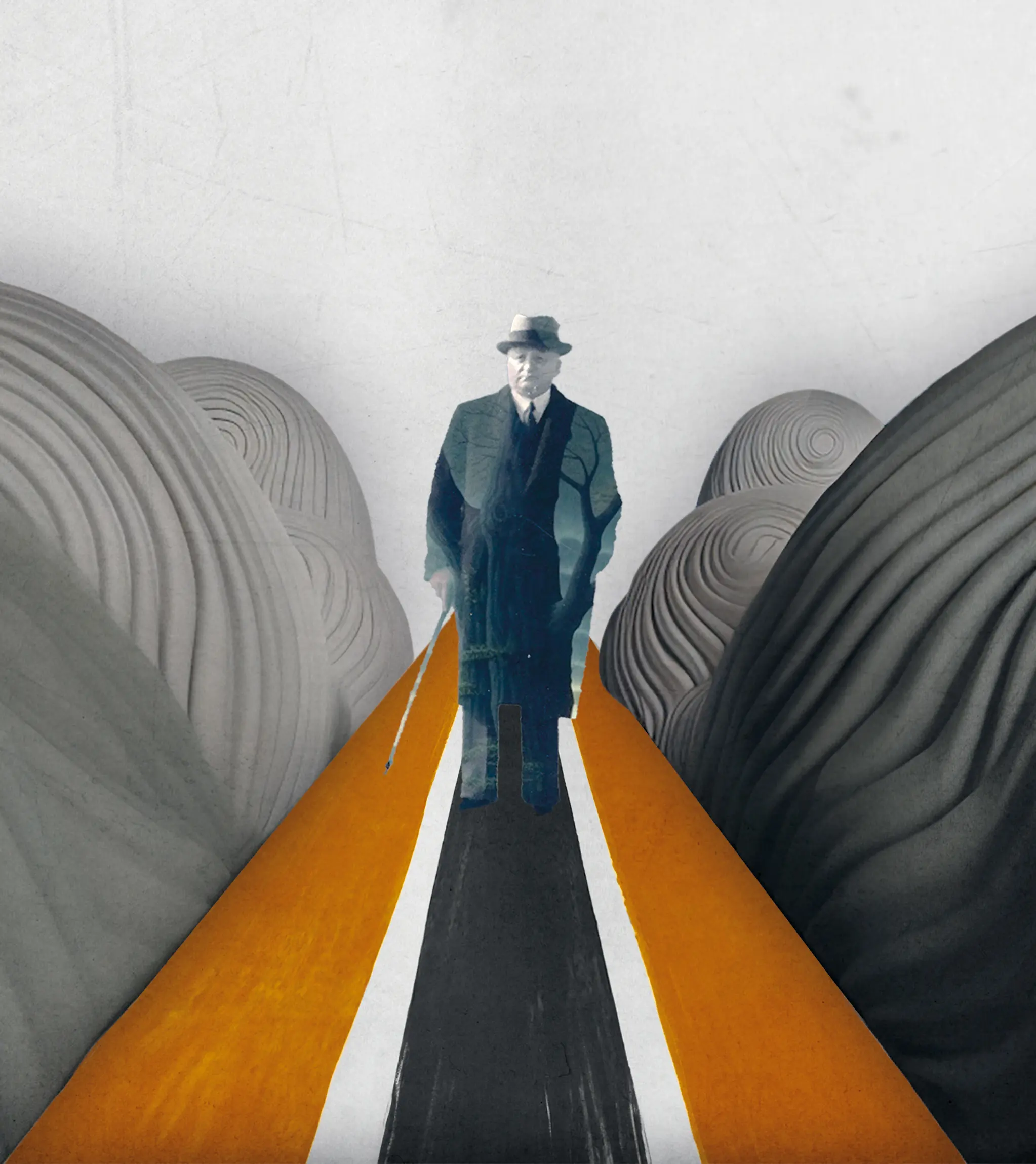 Illustrazione raffigurante Ermenegildo Zegna, fondatore del brand ZEGNA.
