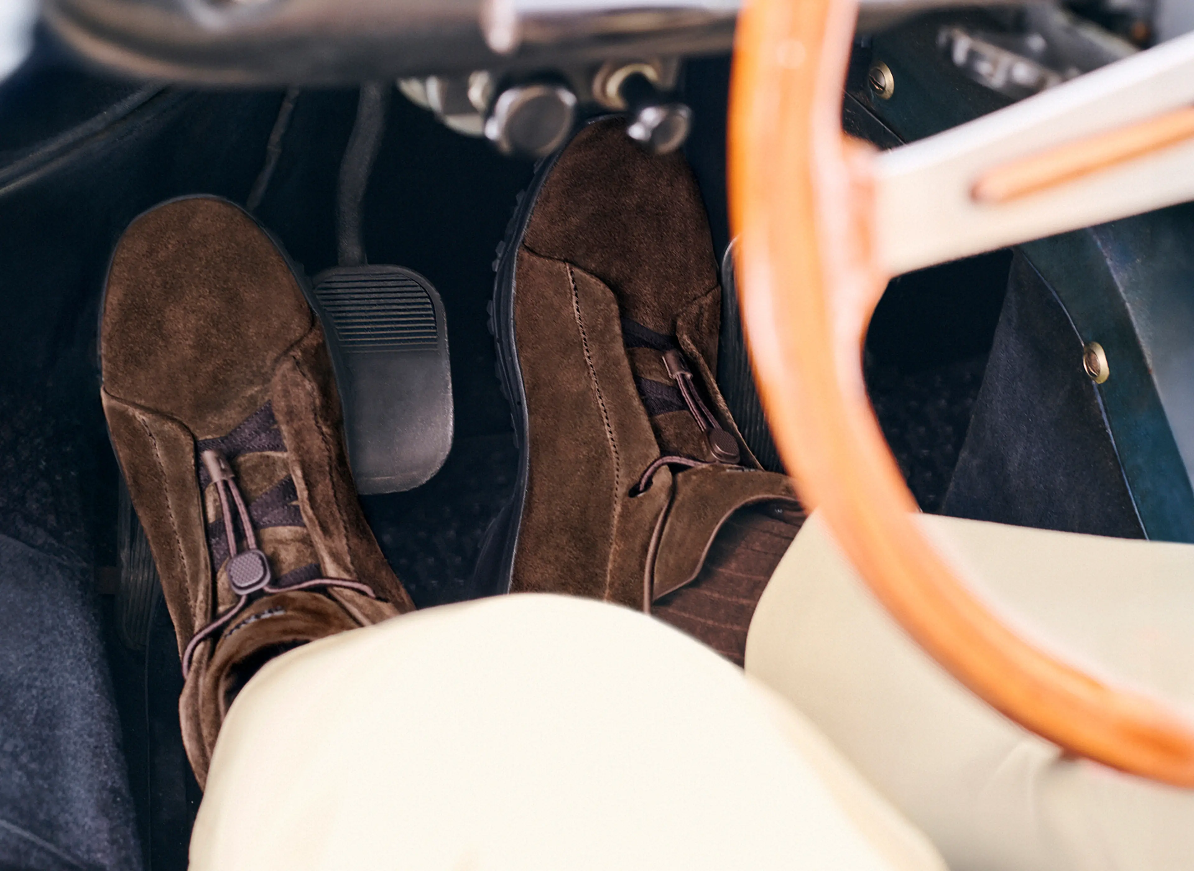 Close-up of ZEGNA Vetta Boots from the FW25 season