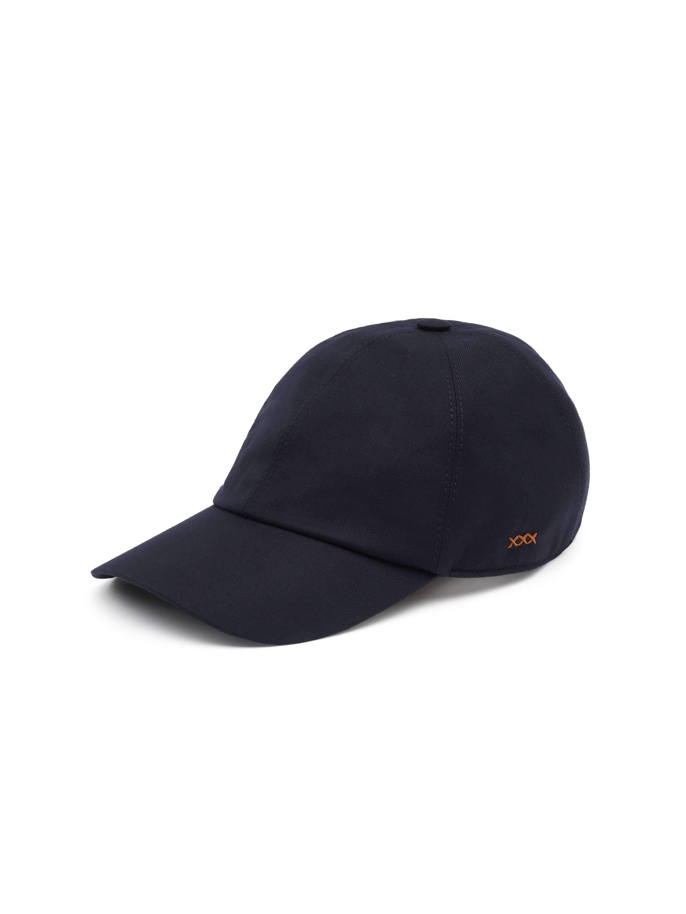 Shop Zegna Casquette De Baseball En Laine 12milmil12 Bleu Foncé In Dark Blue