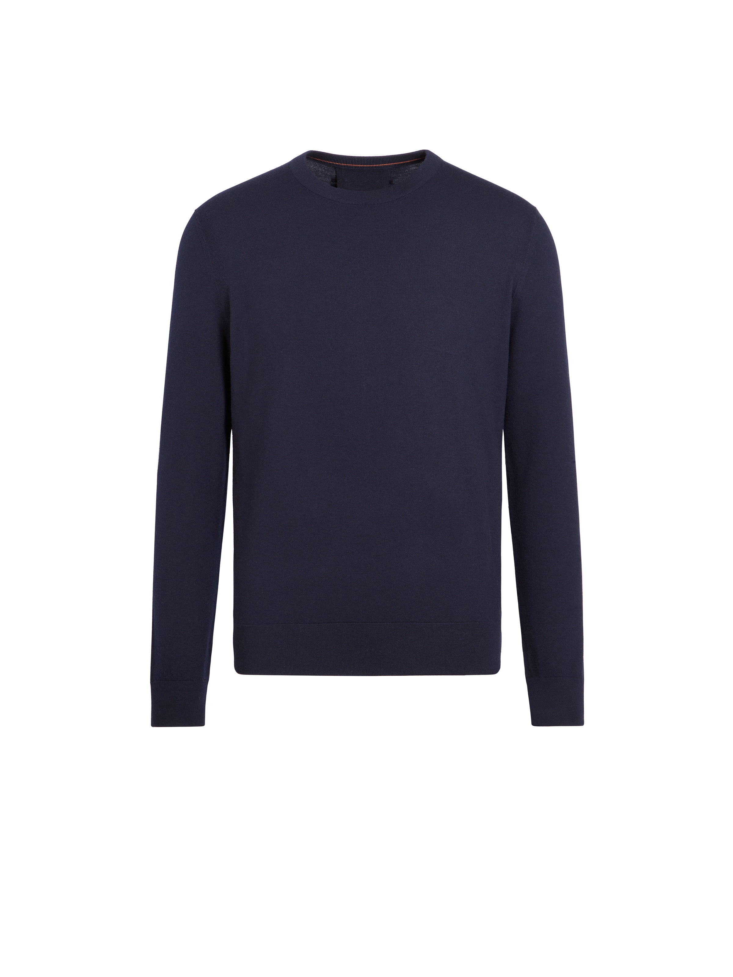 Zegna Pull Ras Du Cou En Laine 12milmil12 Bleu Marine