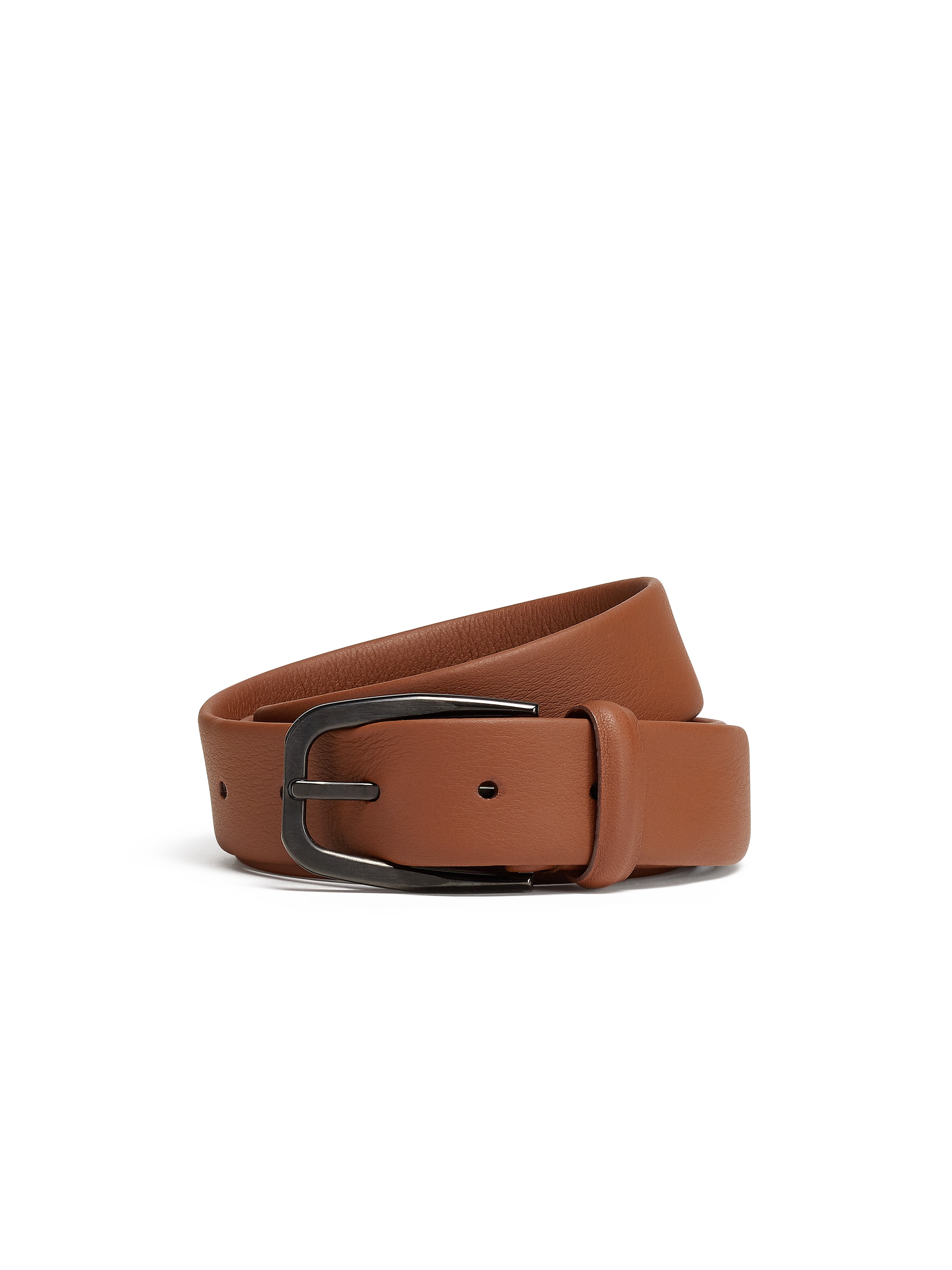 Zegna Ceinture En Cuir Foliage