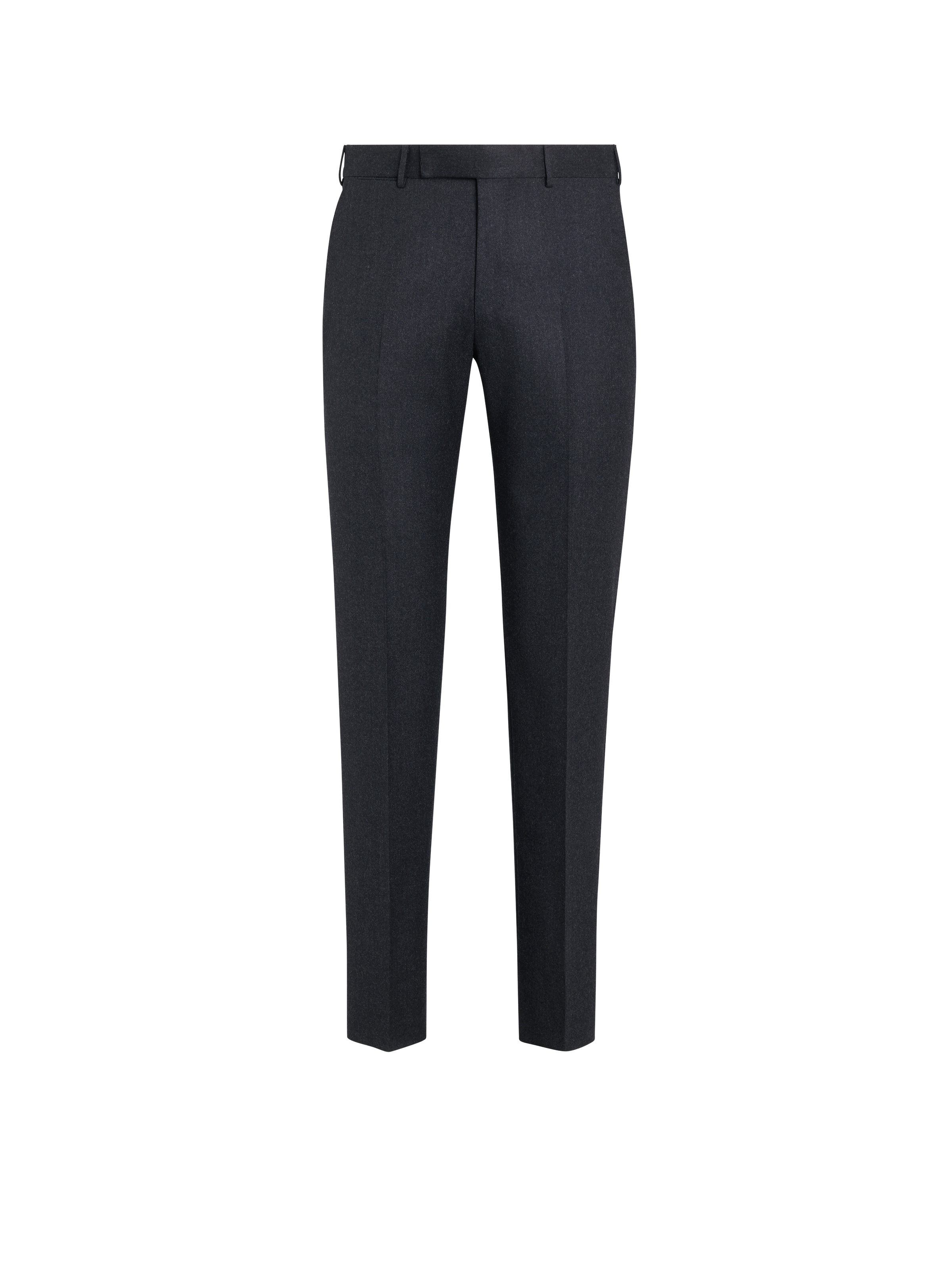 Zegna Dark Grey Wool Pants