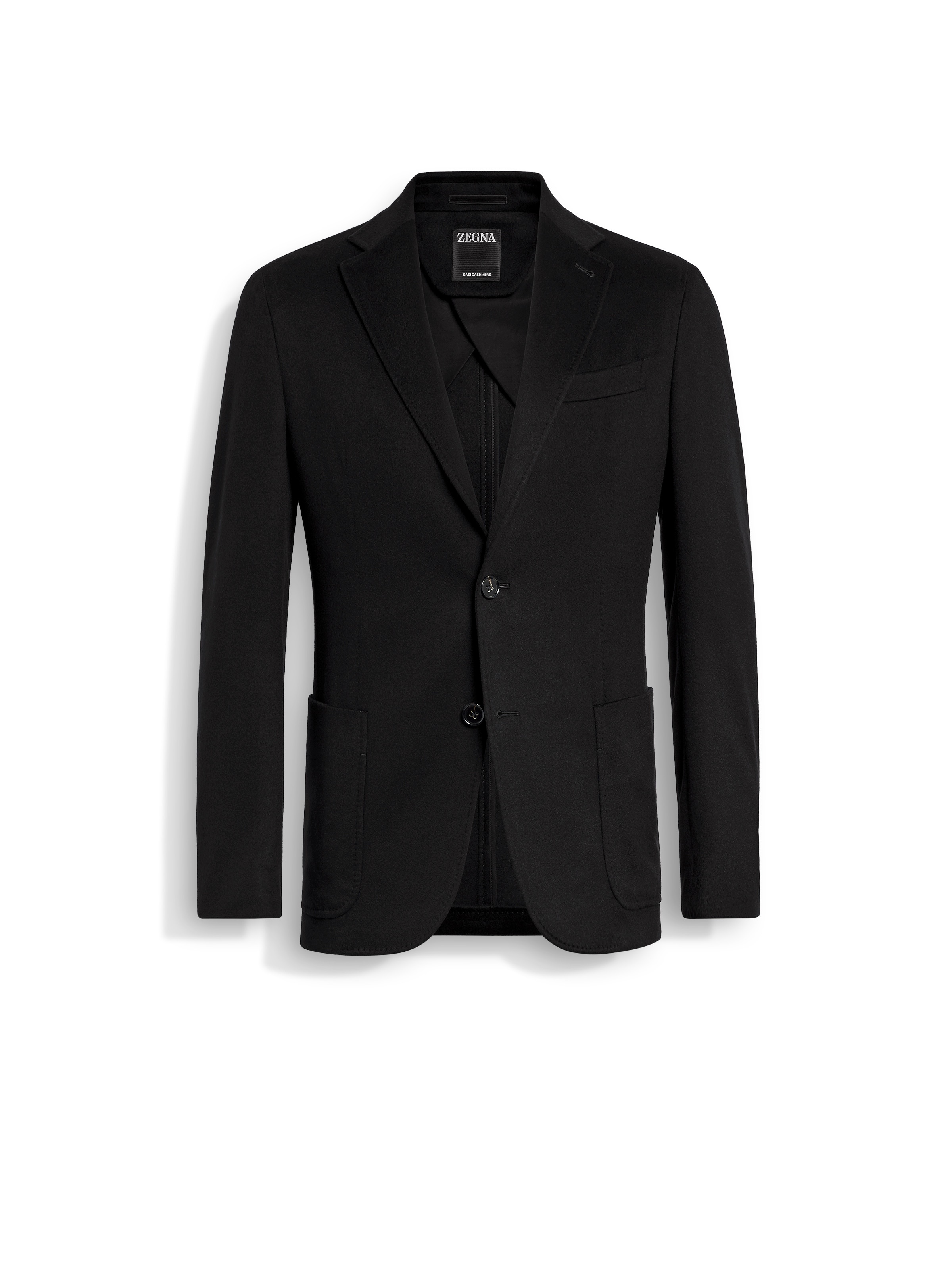 Zegna Veste Chemise En Oasi Cashmere Noire