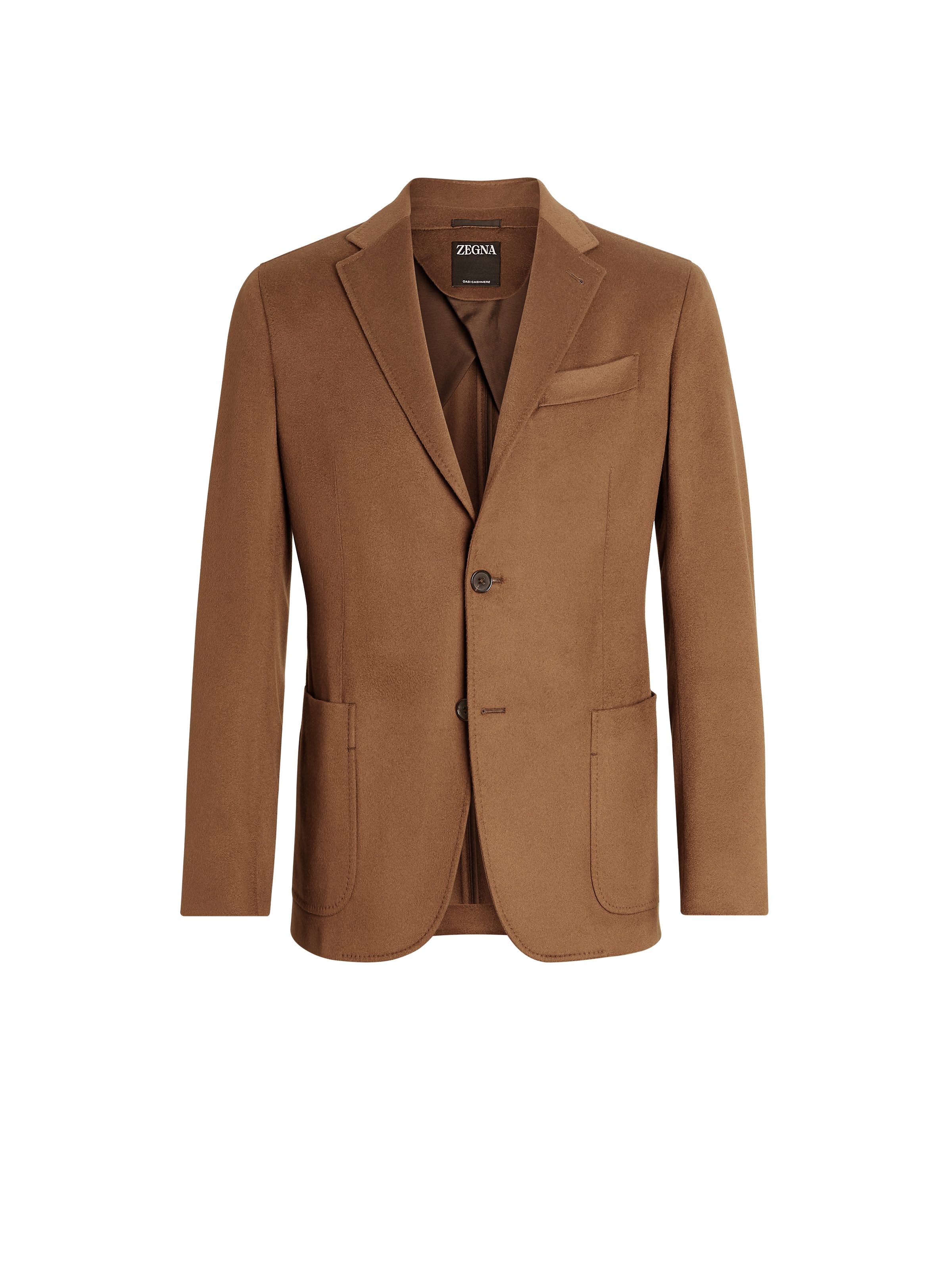 Zegna Veste Chemise En Oasi Cashmere Foliage